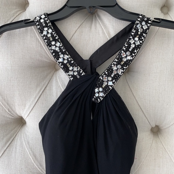 Full length gown with sequins - Picture 3 of 12